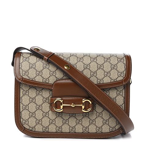 gucci horsebit bag brown|vintage gucci horsebit shoulder bag.